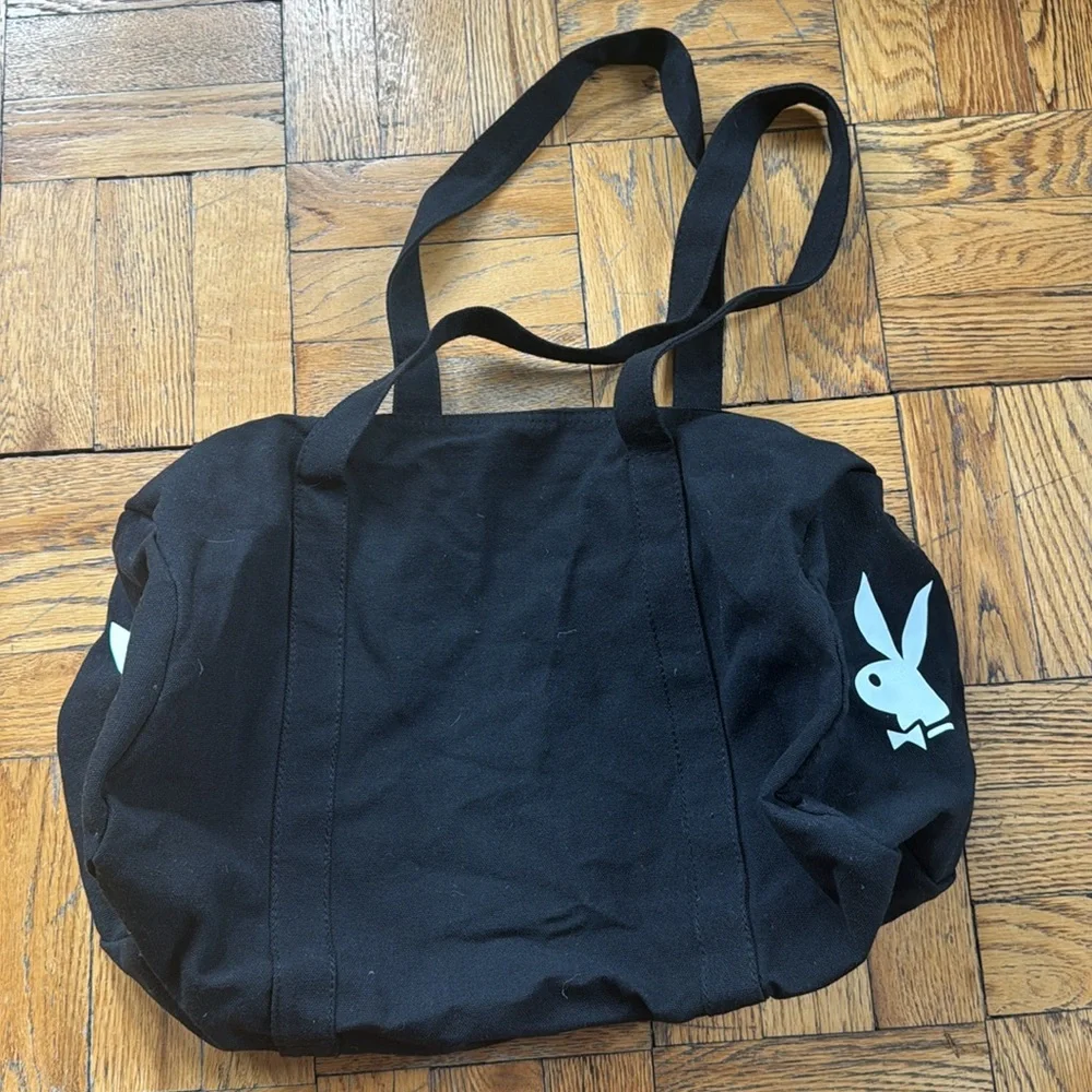 Playboy Black Athletic Club bag